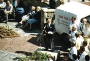 Einweihung der "Fußgängerzone  Bahnhofstraße", am 2. Juni 1985