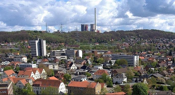 Blick über Ibbenbüren nach Norden - Foto - Björn Oelgemöller - 17.04.2017