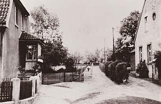 Blick von der Poststraße in die Wehme - 1939