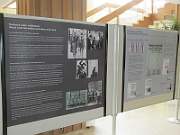 Ausstellung im Foyer des Rathauses