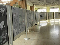 Ausstellung im Foyer des Rathauses