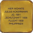 JULIUS ACKERMANN